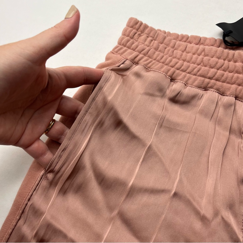 RtA Sydney Jogger Pant Dusty Rose Womens Size Small Pull-On Pockets Stretch NEW - Picture 9 of 14
